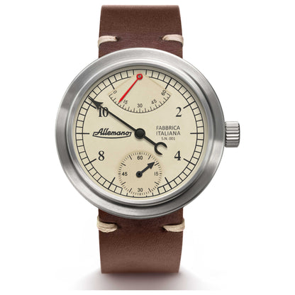 Front view of Allemano 1919 Man Men's Manual-Wind Watch MANA1919CPPW