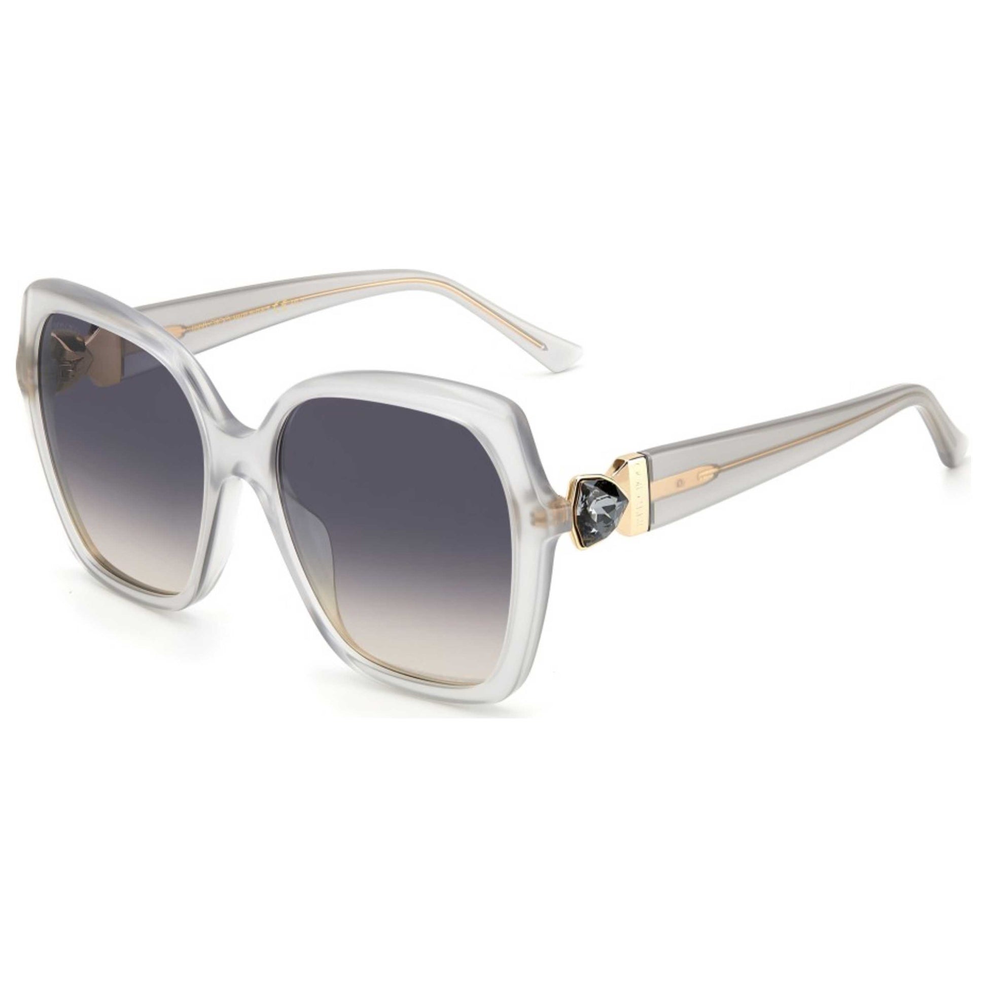 Front view of Jimmy Choo Manon Women's Sunglasses MANONGS-0KB7-FF