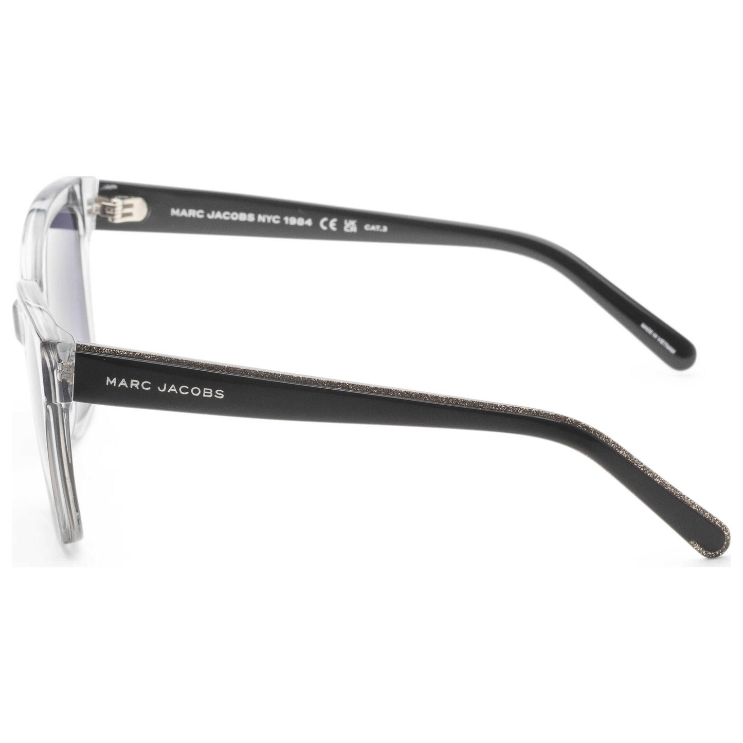Left view of Marc Jacobs Women's Sunglasses MARC458S-0KB7-9O