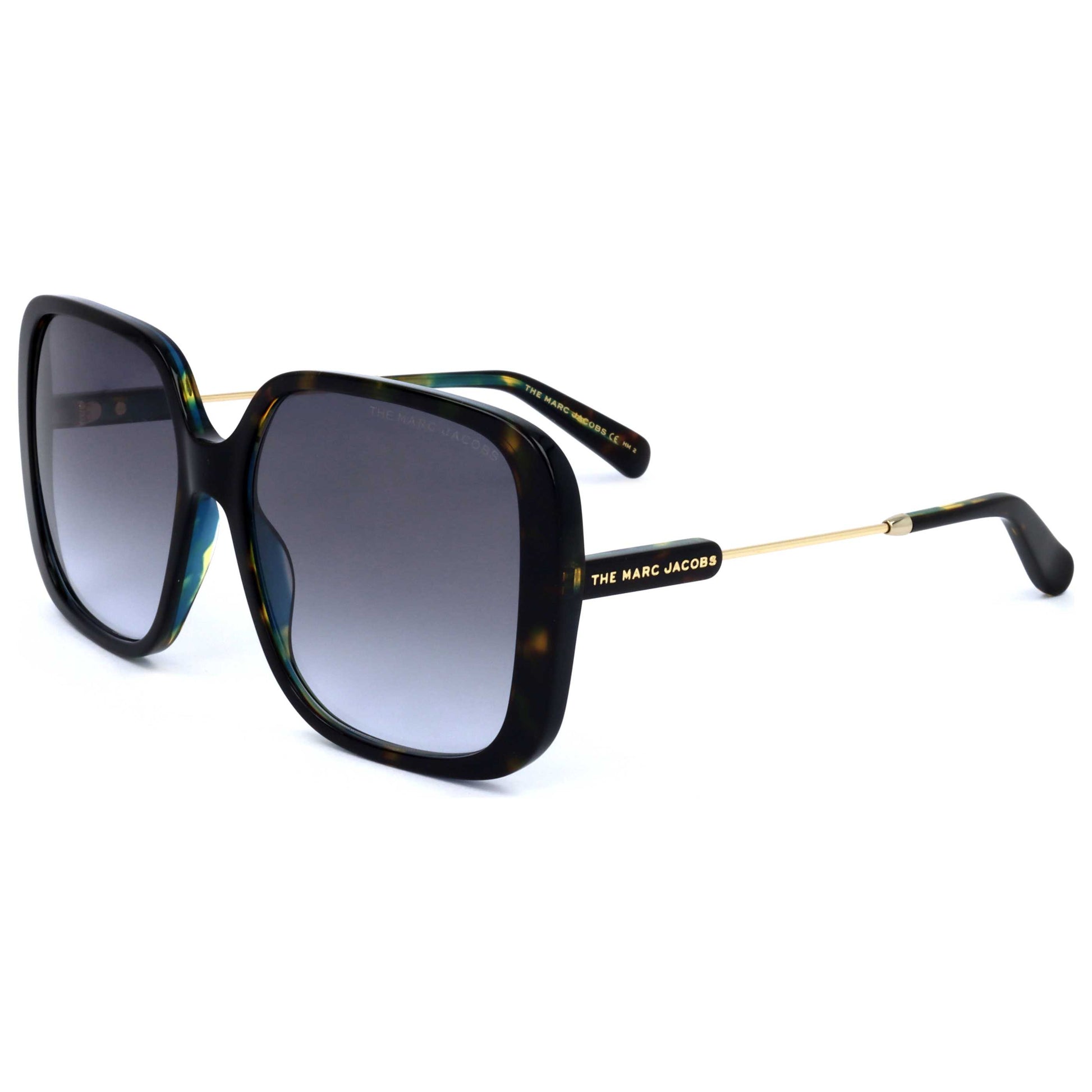 Front view of Marc Jacobs Runway Women's Sunglasses MARC577-S-YAP-GB