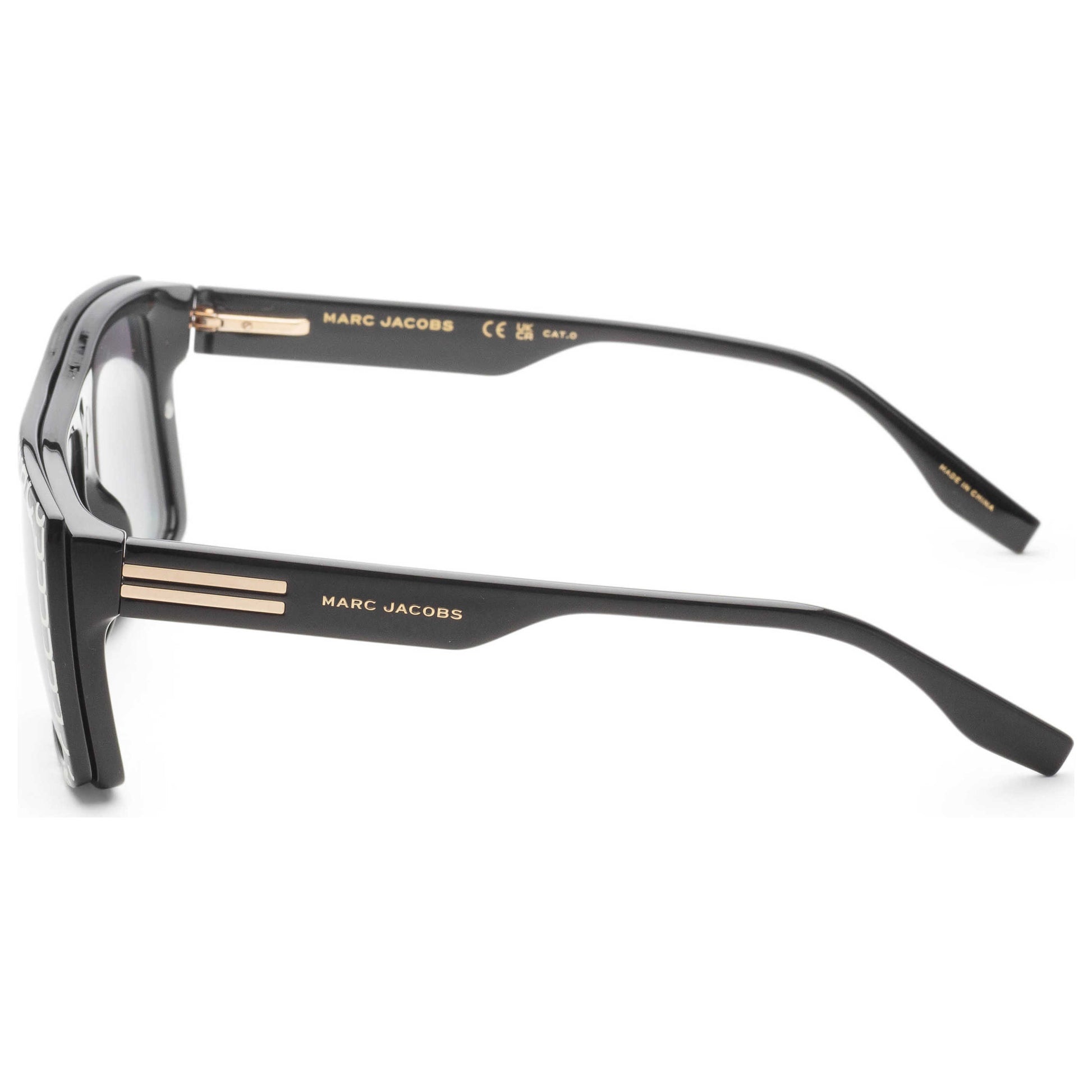 Right view of Marc Jacobs Women's Sunglasses MARC672CS-003K-IR