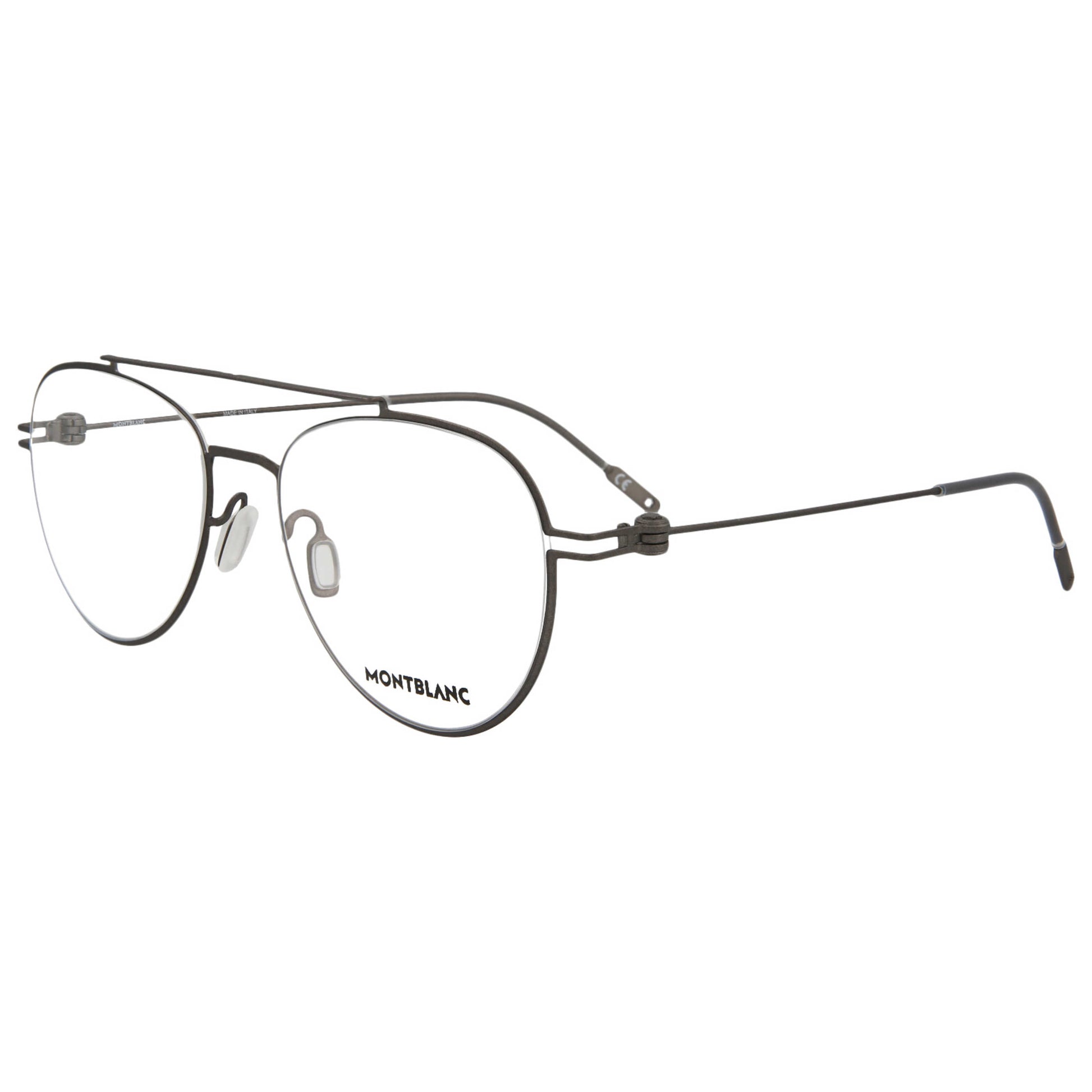 Front view of Montblanc Core Men's Opticals MB0001O-30006751003