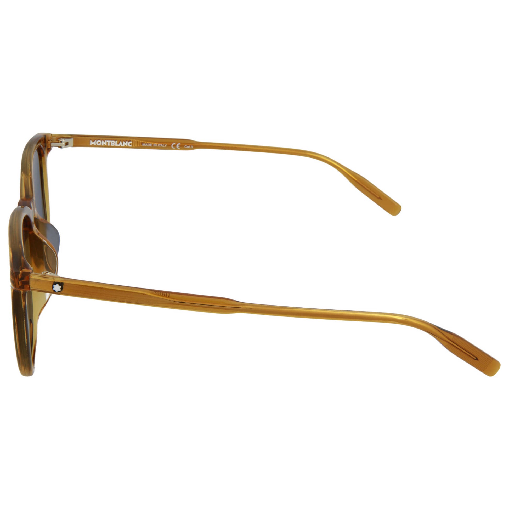 Montblanc Fashion Men's Sunglasses MB0006SA-30007001-004 - Image #3