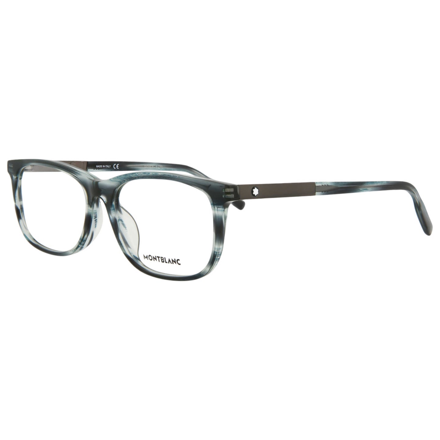 Front view of Montblanc Core Men's Opticals MB0025OA-30007140-004