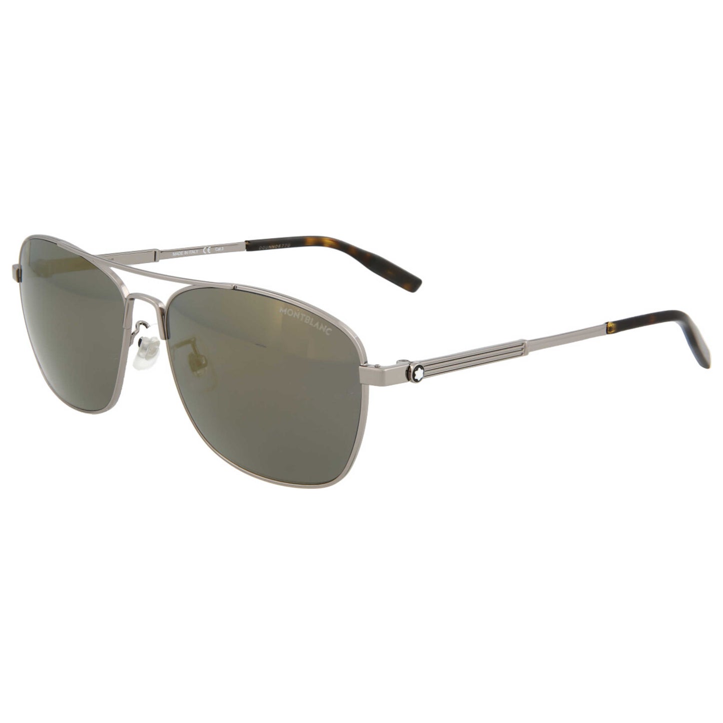Front view of Montblanc Fashion Men's Sunglasses MB0026S-30006704-009