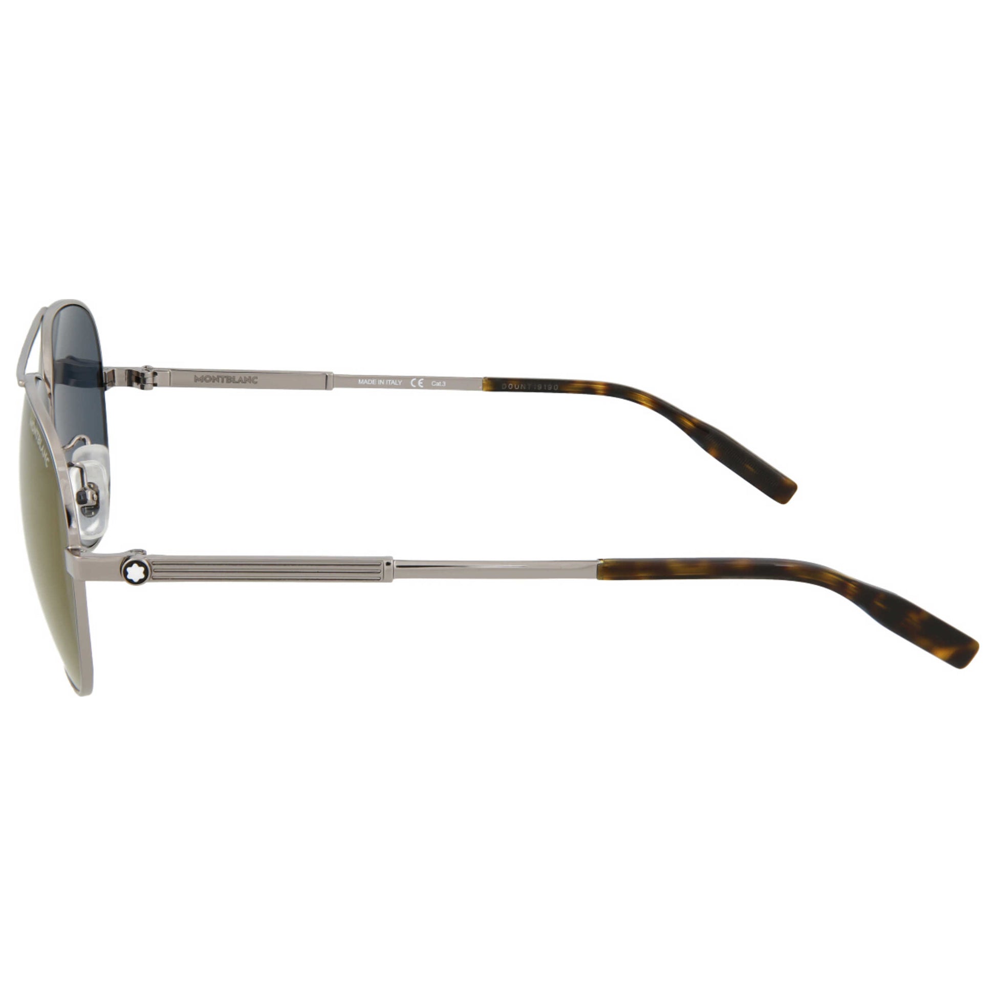 Montblanc Fashion Men's Sunglasses MB0027S-30006716-009 - Image #4
