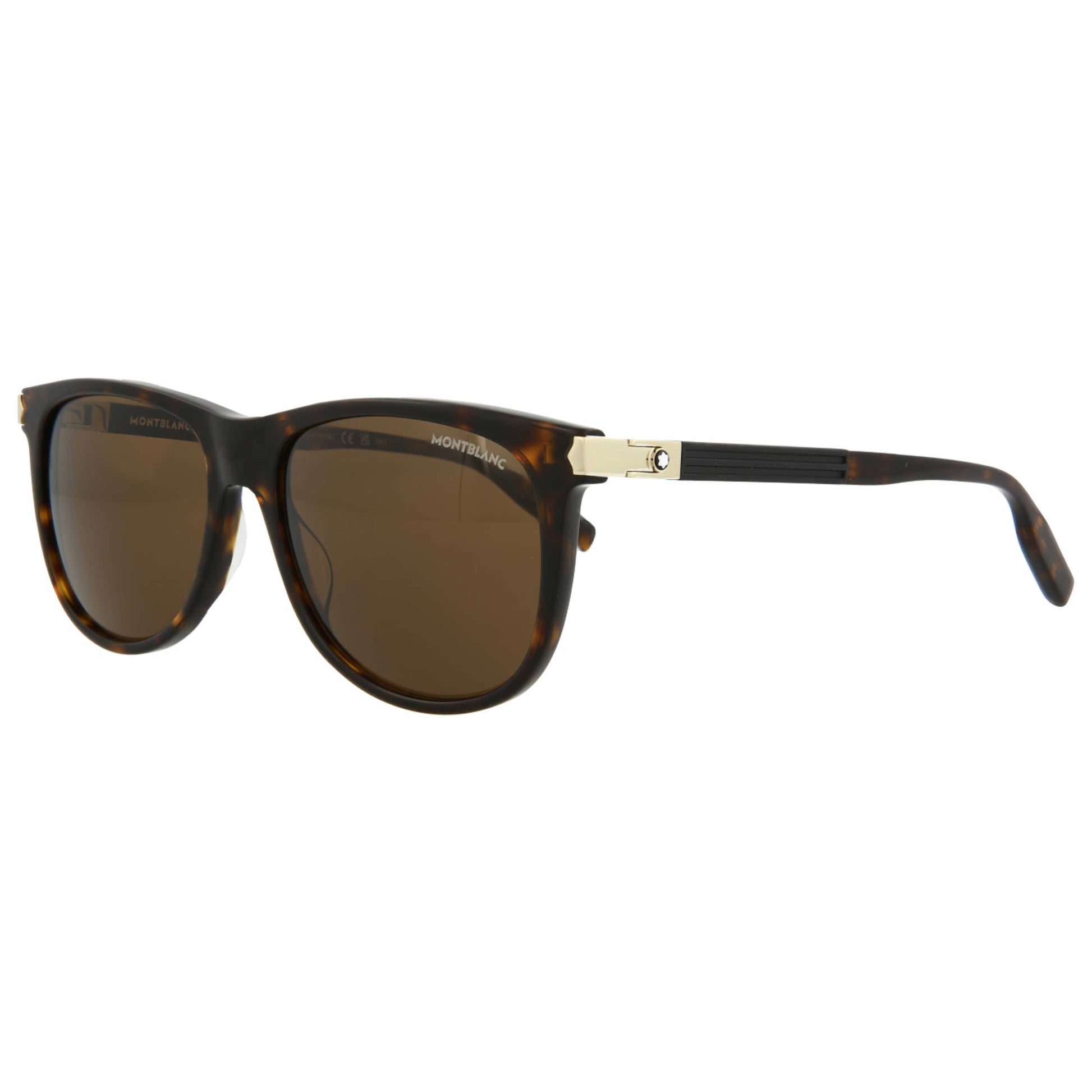 Front view of Montblanc Fashion Men's Sunglasses MB0031S-30006730-008