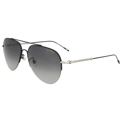 Front view of Montblanc Fashion Men's Sunglasses MB0037S-30006712-003