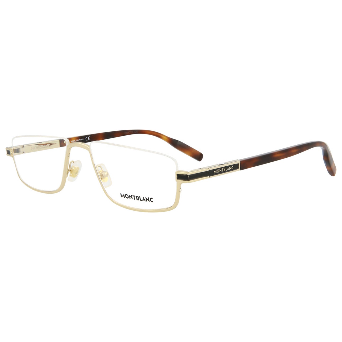 Front view of Montblanc Core Men's Opticals MB0044O-30006922-002