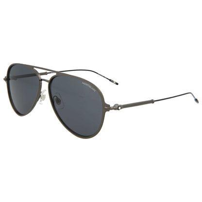Front view of Montblanc Fashion Men's Sunglasses MB0059S-30007964-001