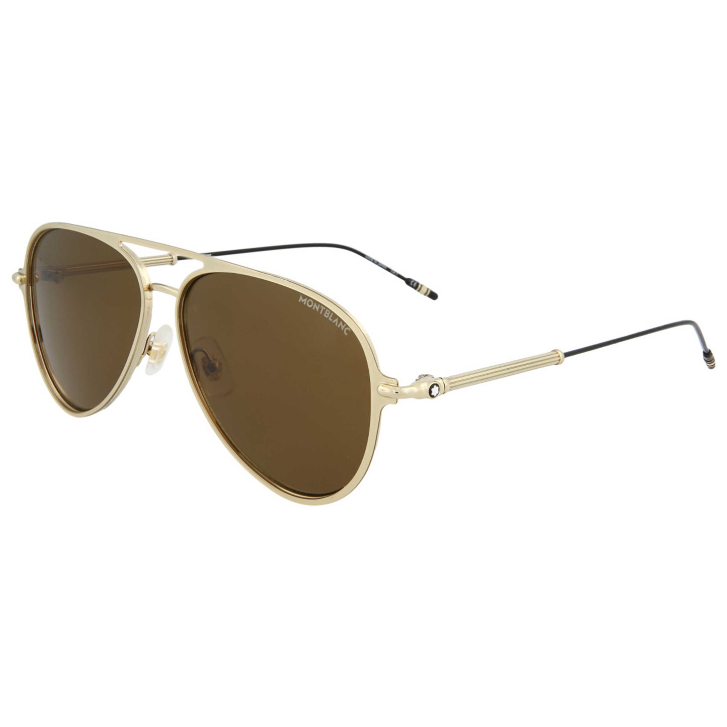 Front view of Montblanc Novelty Men's Sunglasses MB0059S-30007964-002