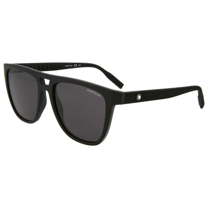 Front view of Montblanc Core Men's Sunglasses MB0063S-30007949-001