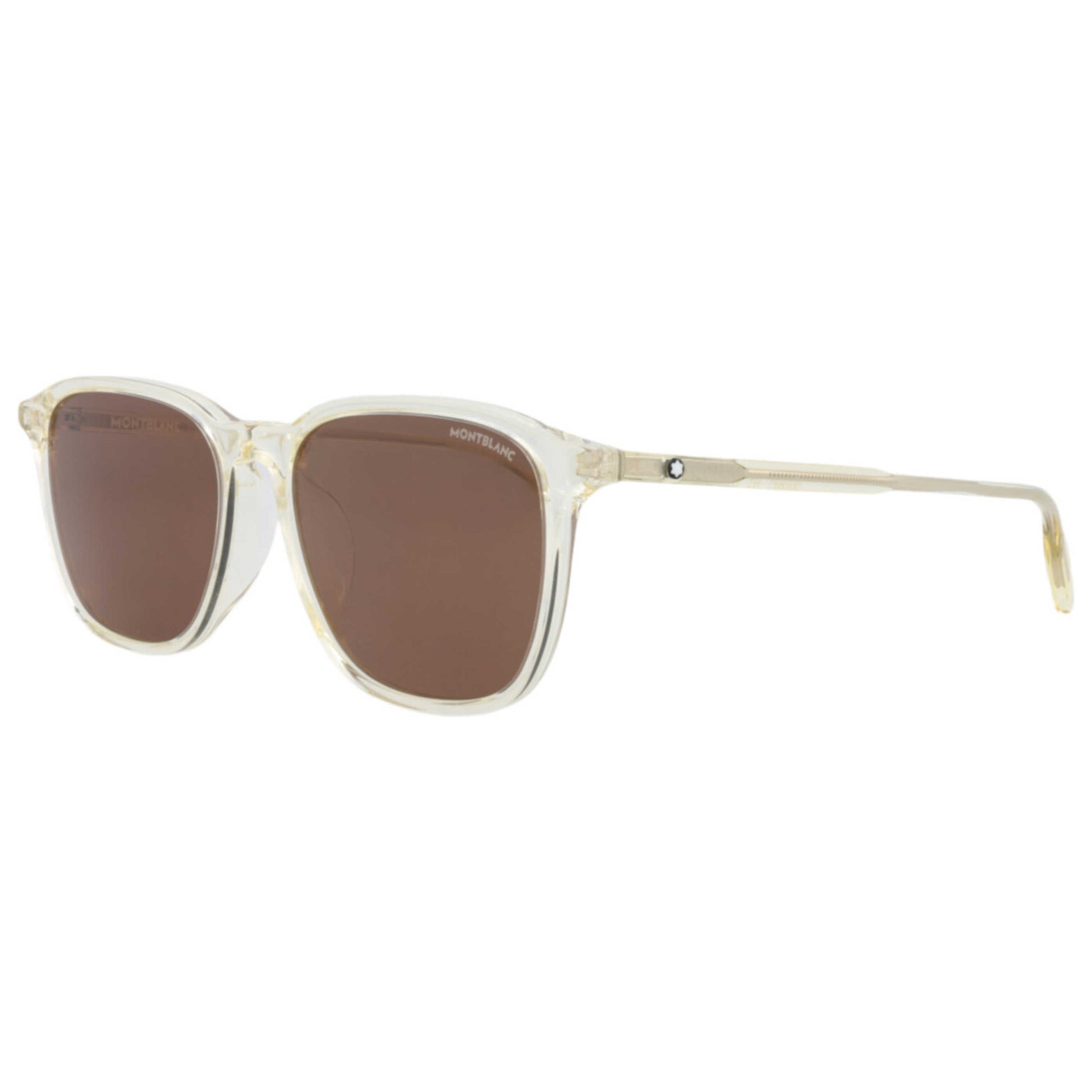 Front view of Montblanc Men's Sunglasses MB0082SA-30008661-004