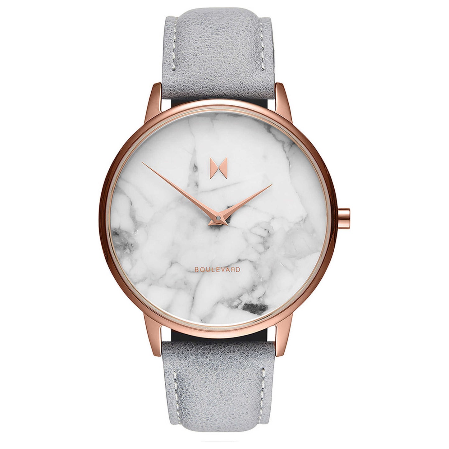 Front view of MVMT Boulevard Beverly Women's Quartz Watch MB01-RGLAMA