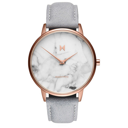 Front view of MVMT Boulevard Beverly Women's Quartz Watch MB01-RGLAMA