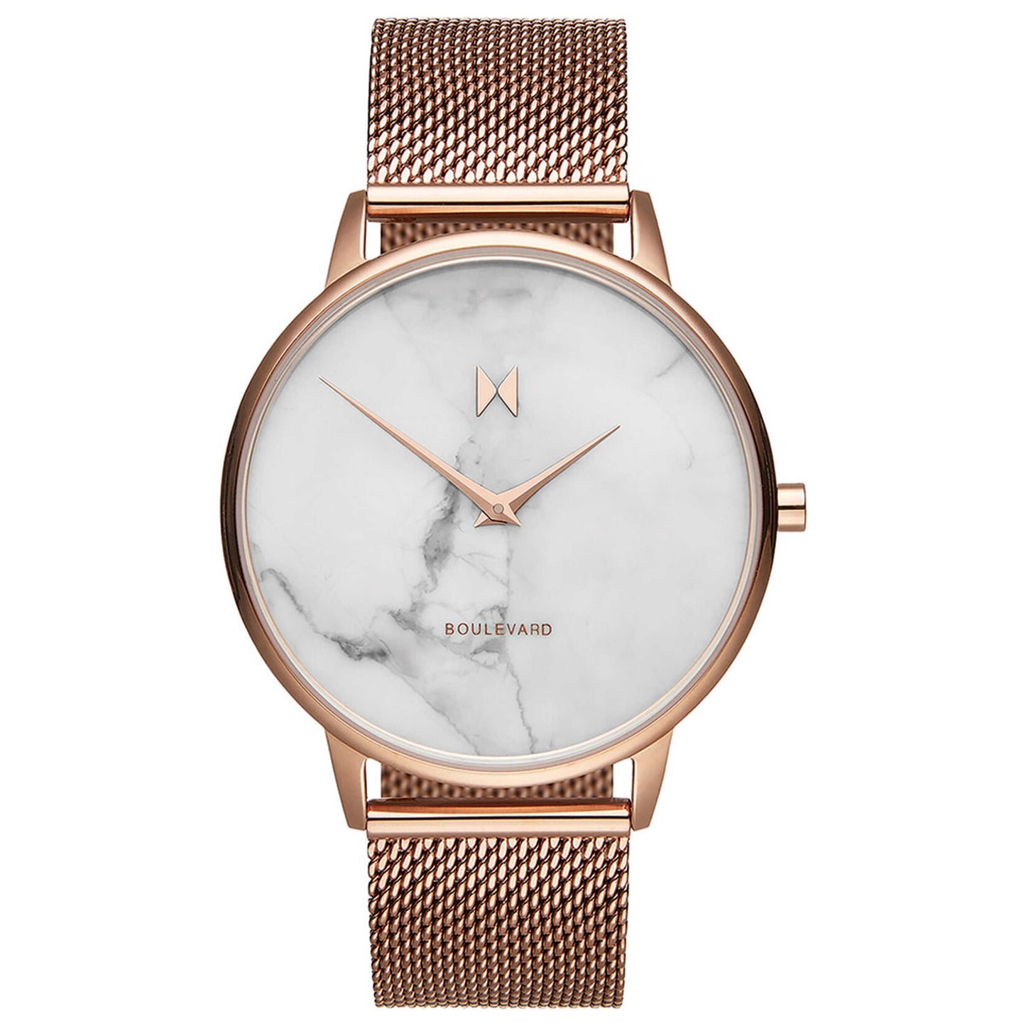 Front view of MVMT Boulevard Malibu Women's Quartz Watch MB01-RGMA