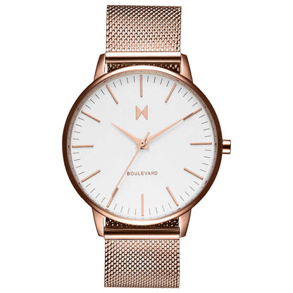Front view of MVMT Boulevard Women's Quartz Watch MB01-RGWM