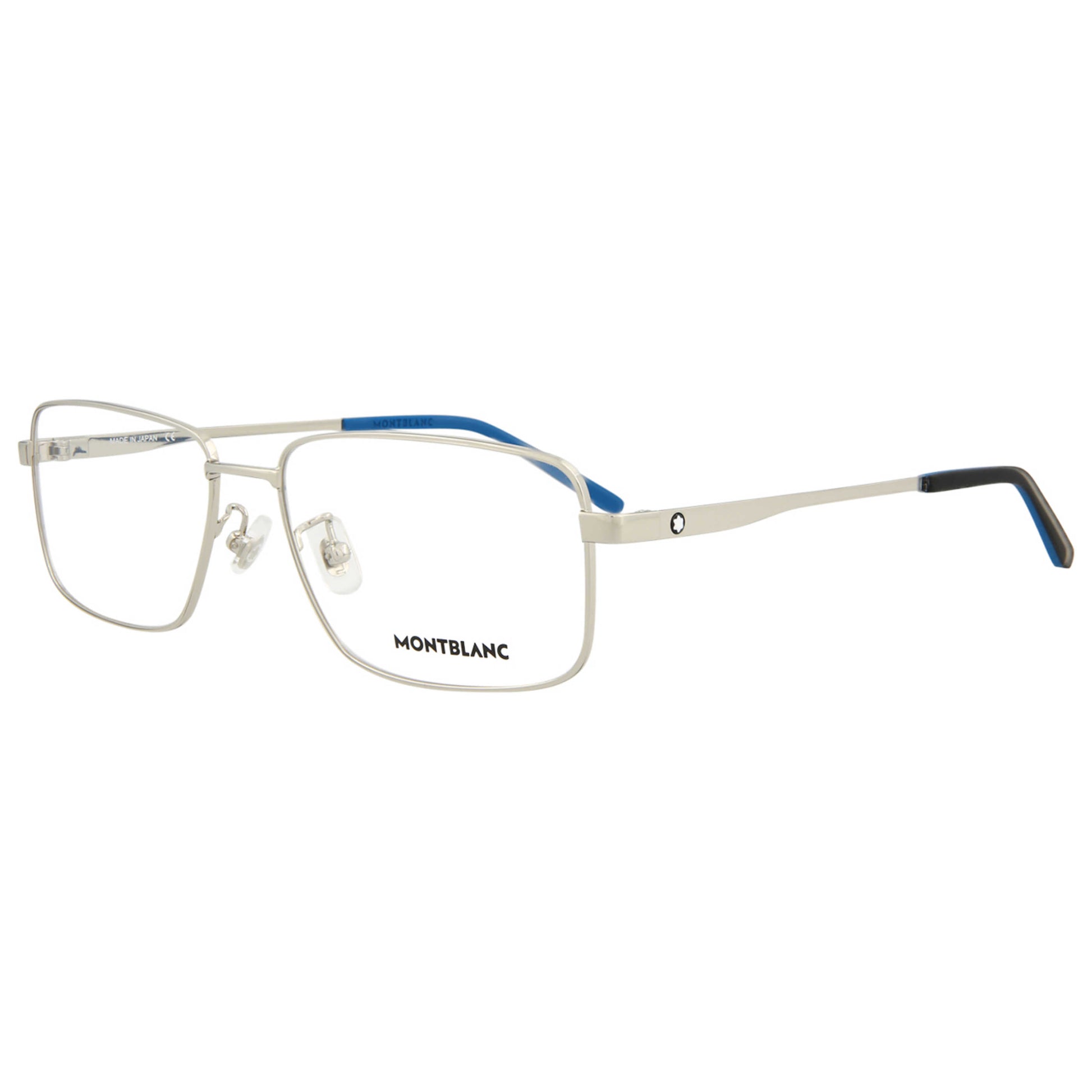 Front view of Montblanc Core Men's Opticals MB0108O-30008477-003