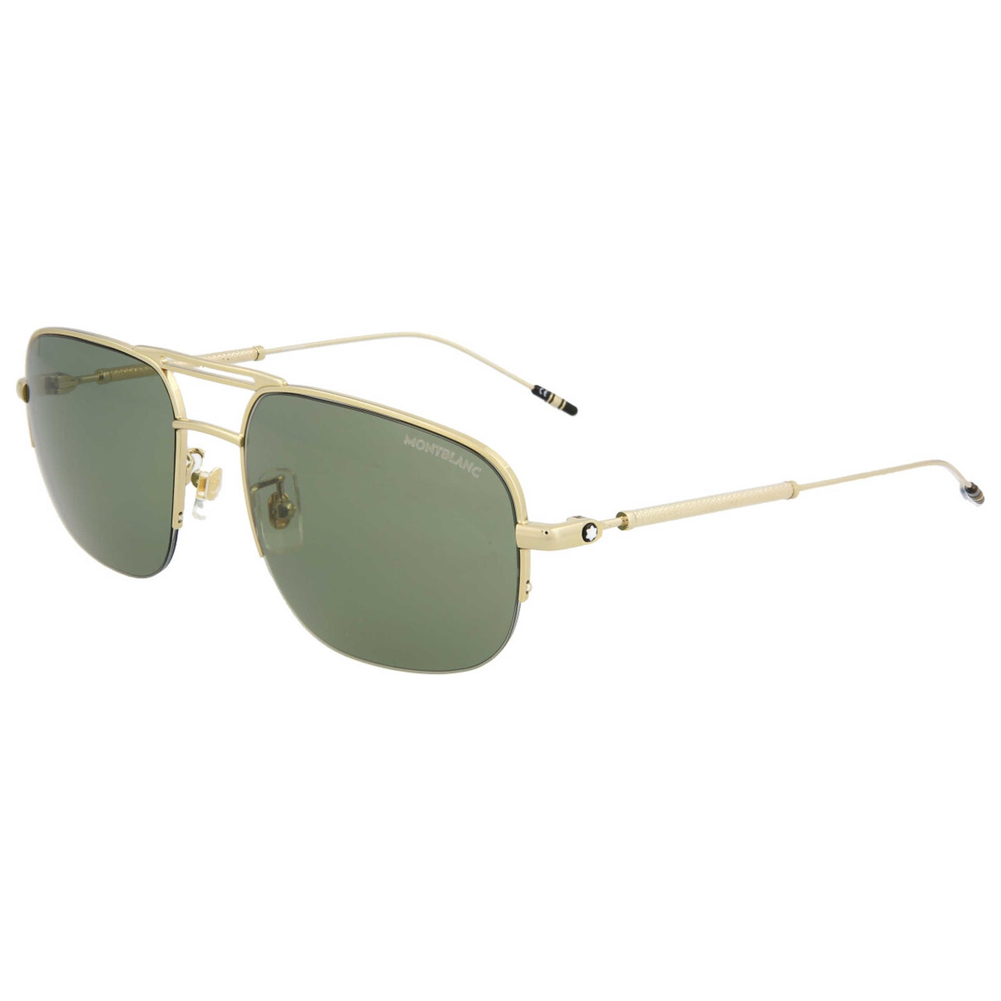 Front view of Montblanc Fashion Men's Sunglasses MB0109S-30008465-002