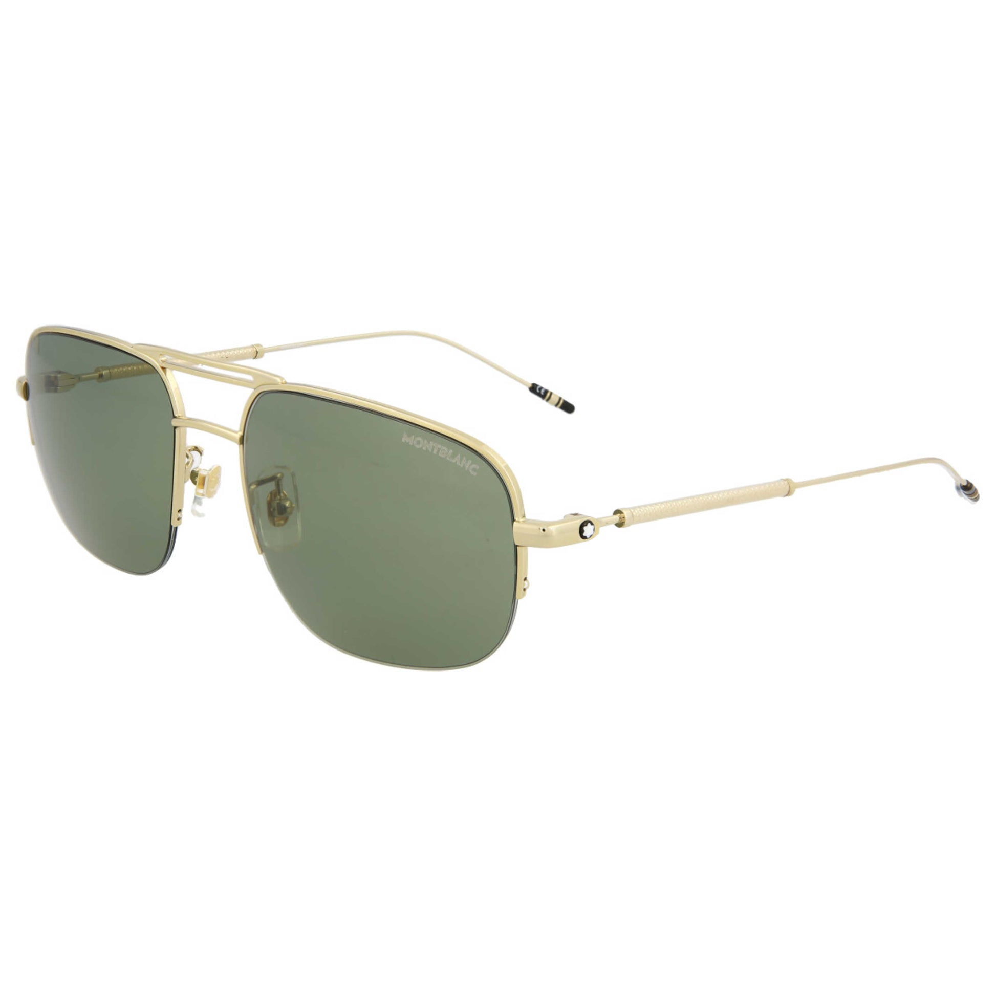 Front view of Montblanc Fashion Men's Sunglasses MB0109S-30008465-002