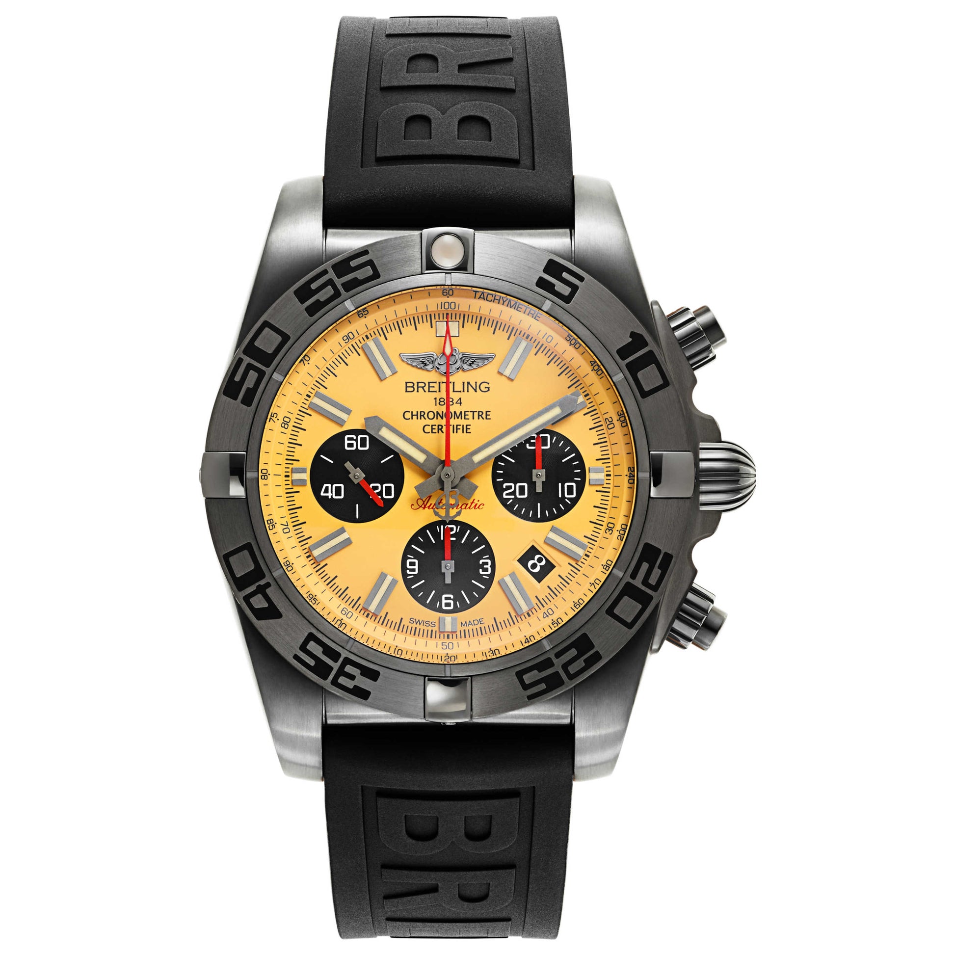 Front view of Breitling Chronomat Men's Automatic Watch MB0111C3-I531-262S