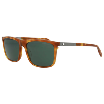 Front view of Montblanc Core Men's Sunglasses MB0116S-30009073-003