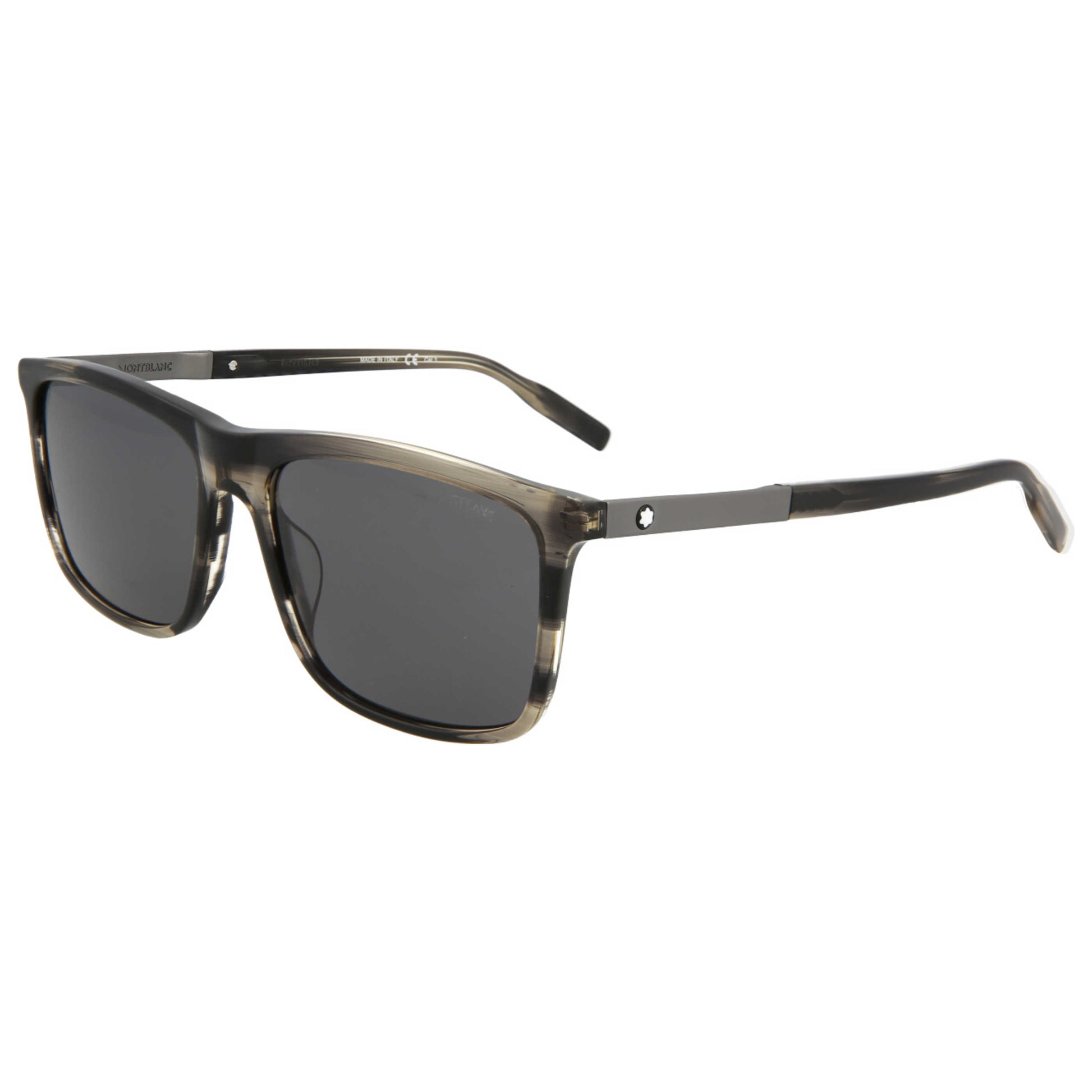 Front view of Montblanc Core Men's Sunglasses MB0116S-30009073-004