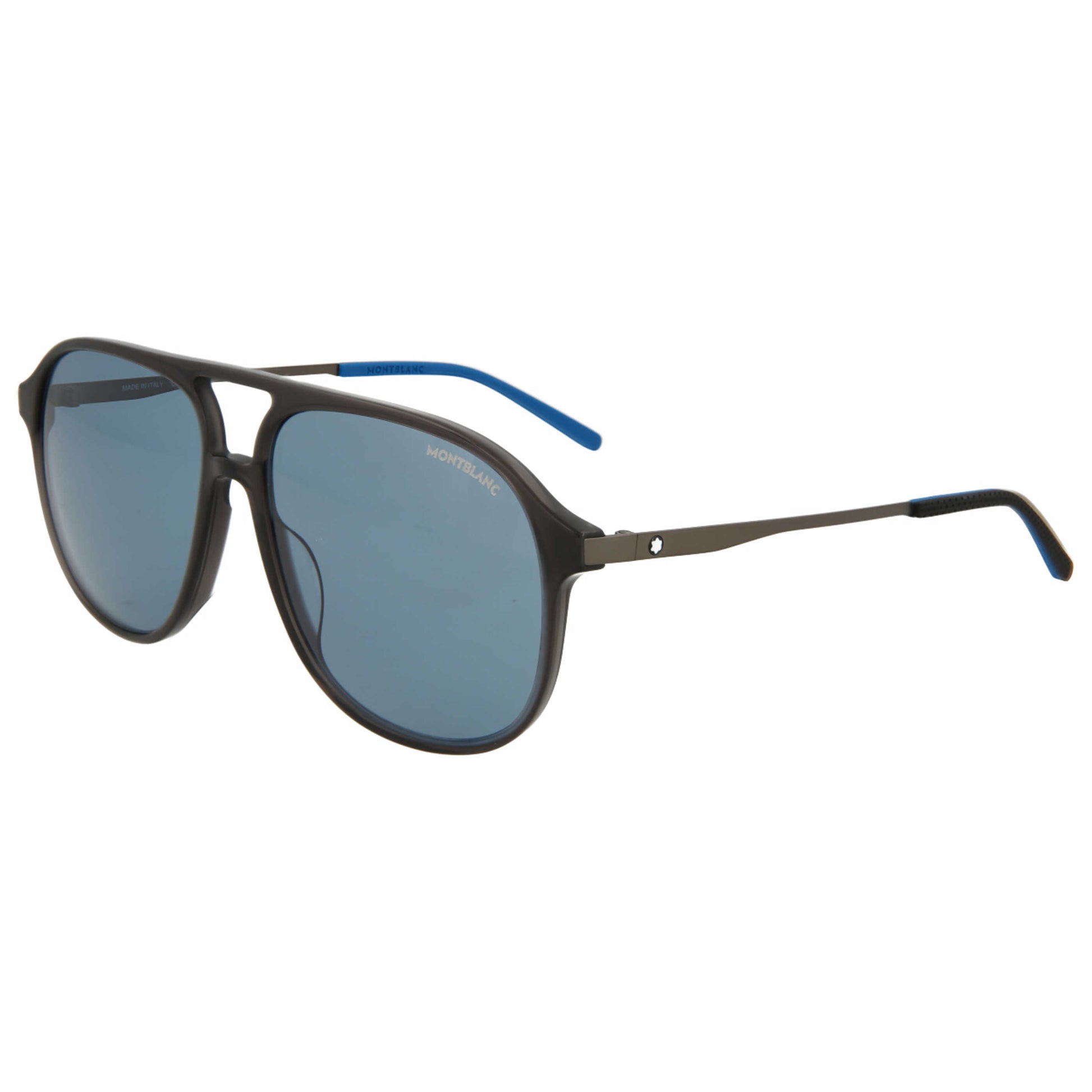 Front view of Montblanc Core Men's Sunglasses MB0118S-30009077-004