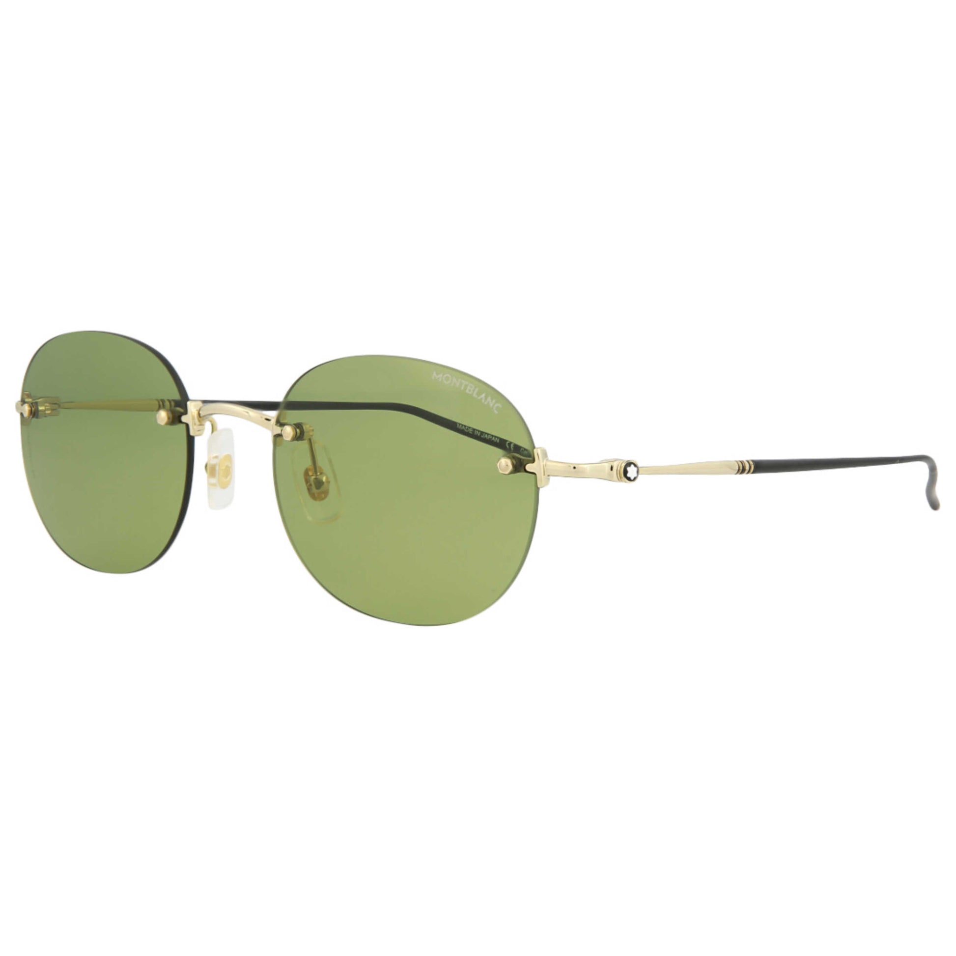 Front view of Montblanc Fashion Men's Sunglasses MB0126S-30009087-008