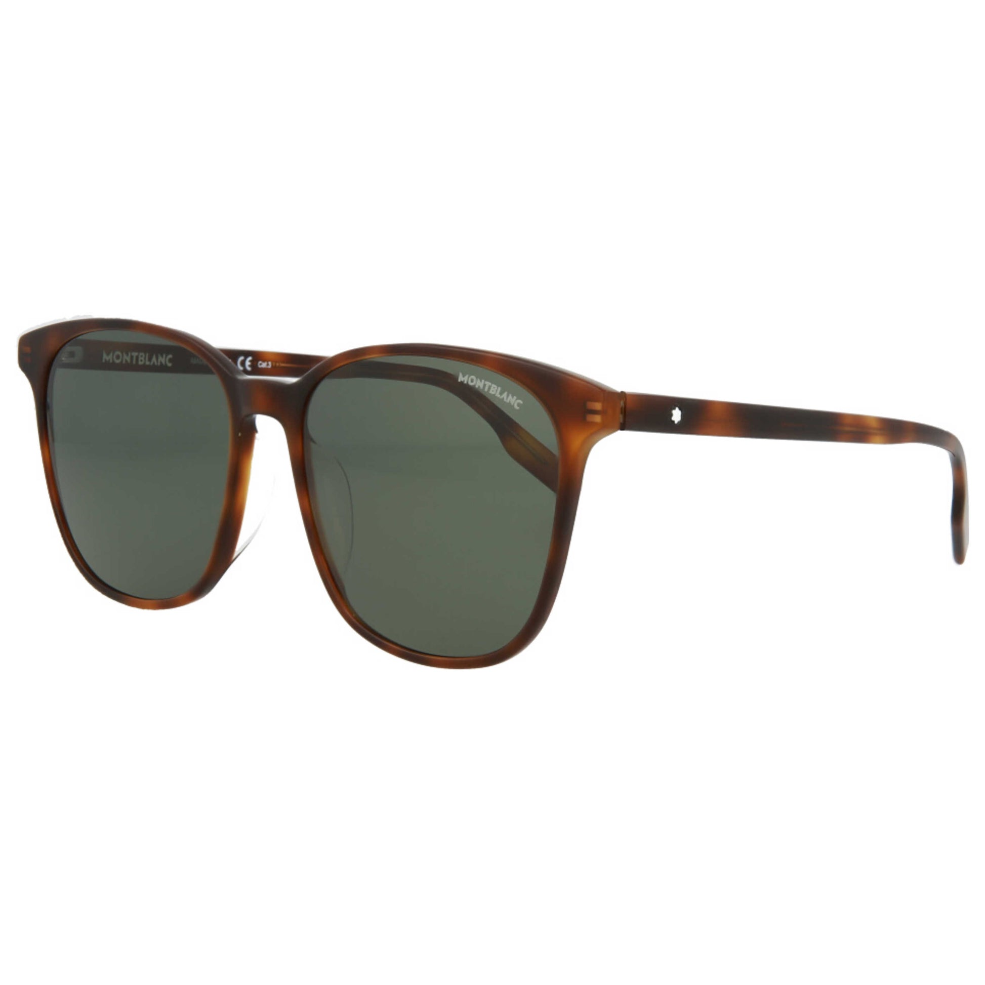Front view of Montblanc Core Men's Sunglasses MB0151SA-30010152-003