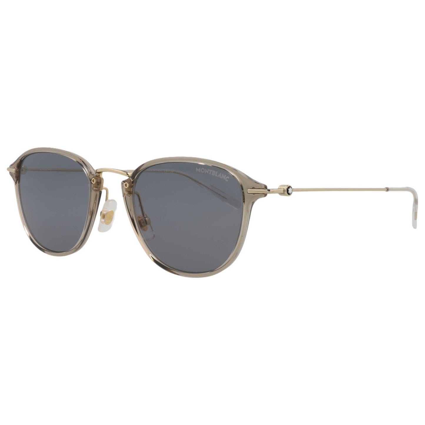 Front view of Montblanc Fashion Men's Sunglasses MB0155S-30010173-003