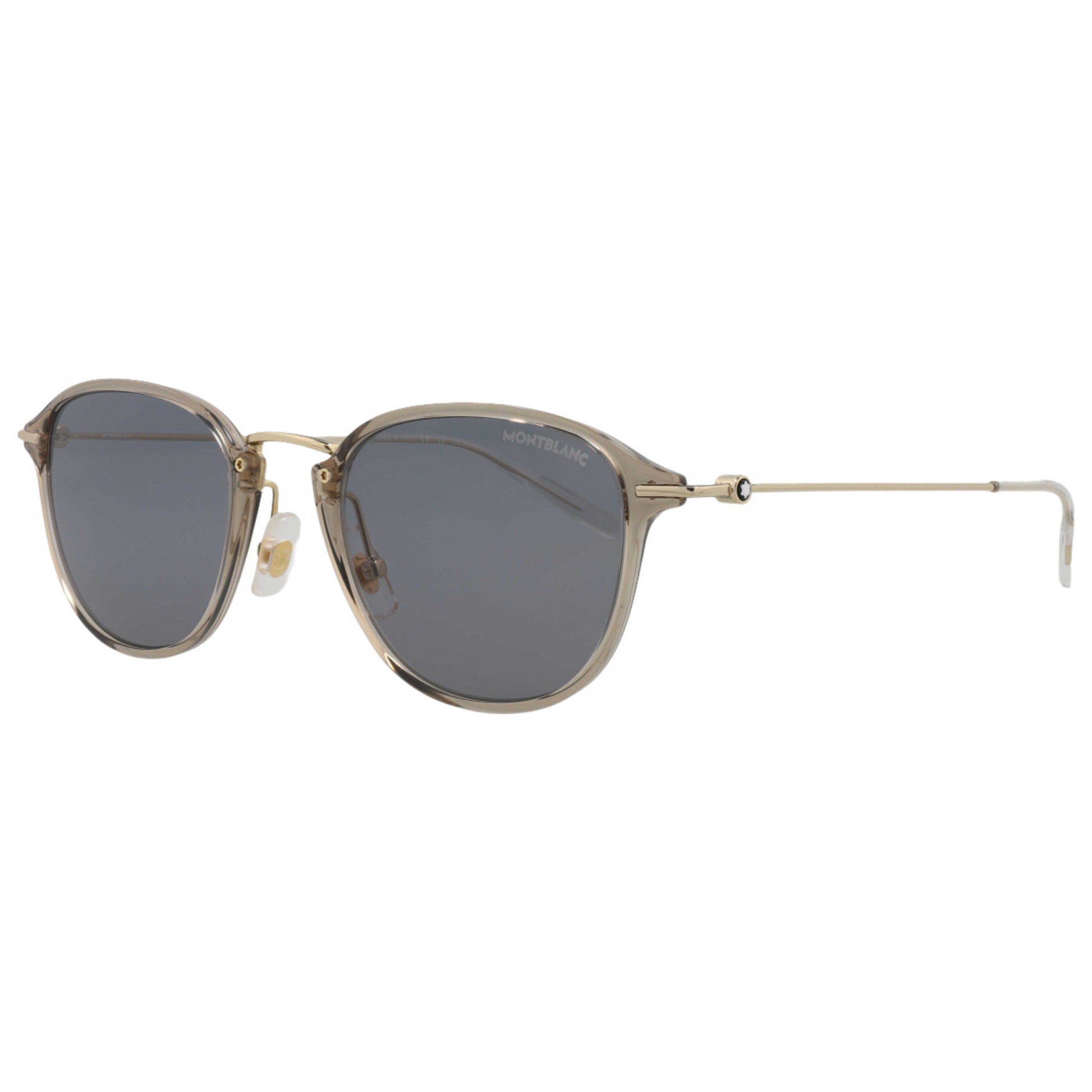 Front view of Montblanc Fashion Men's Sunglasses MB0155S-30010173-003
