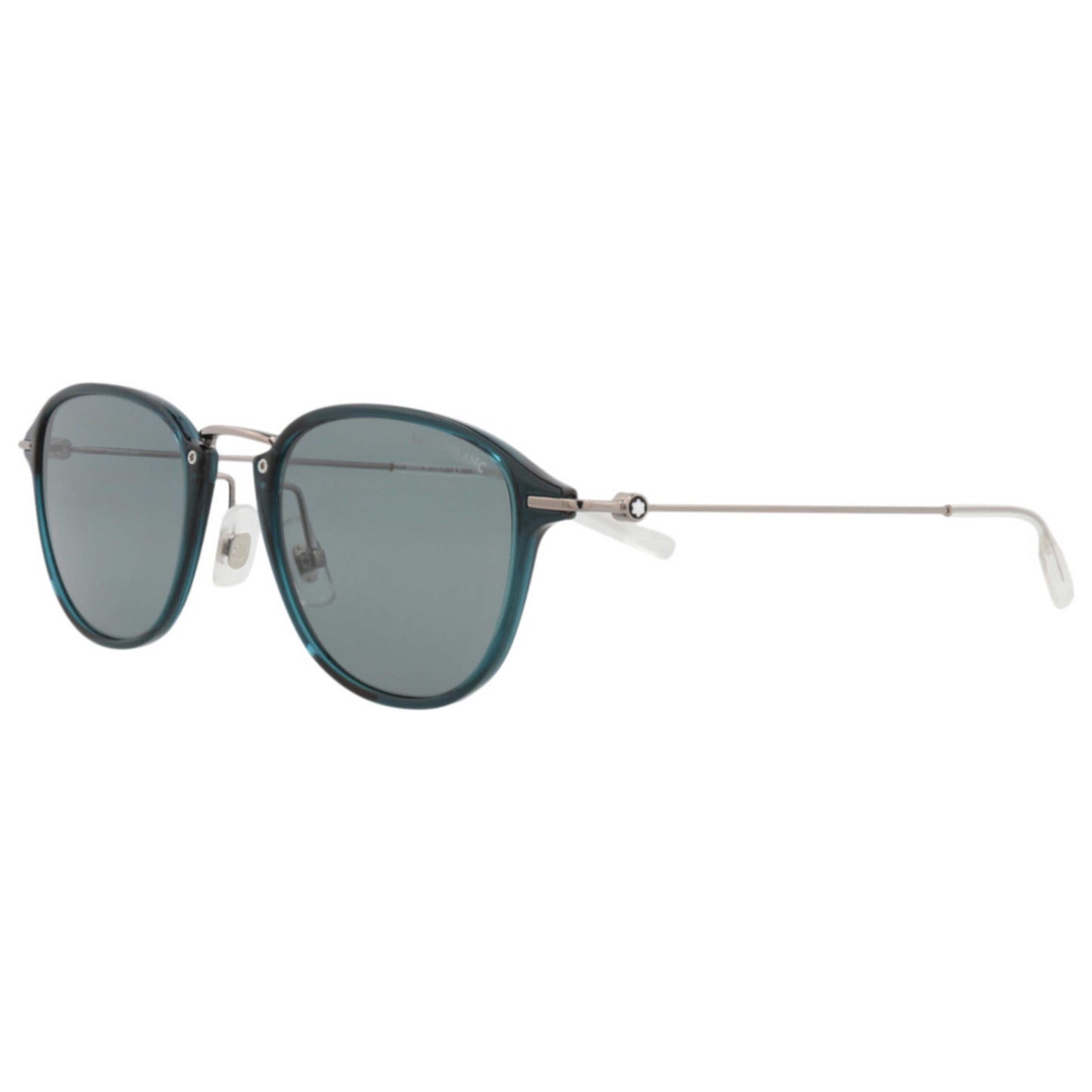 Front view of Montblanc Men's Sunglasses MB0155S-30010173-007