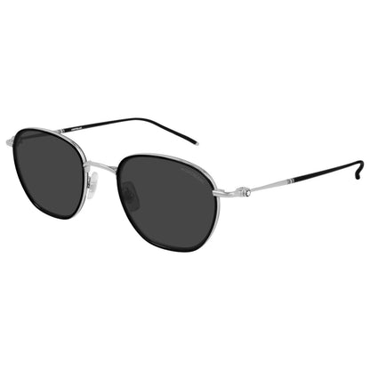 Front view of Montblanc Fashion Men's Sunglasses MB0160S-005-52