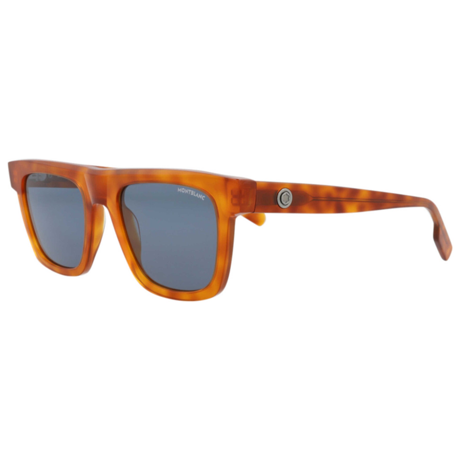 Front view of Montblanc Men's Sunglasses MB0176S-30011374-002