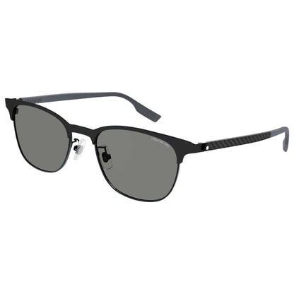 Front view of Montblanc Fashion Men's Sunglasses MB0183S-002-53