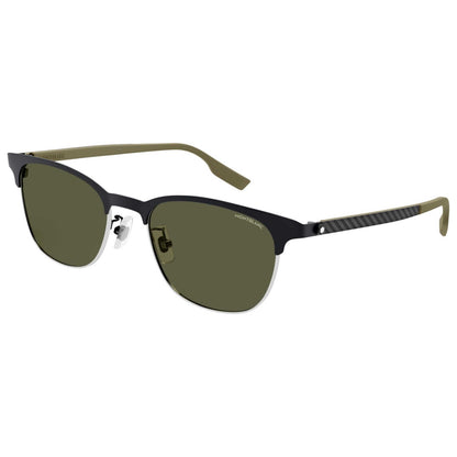 Front view of Montblanc Fashion Men's Sunglasses MB0183S-004-53
