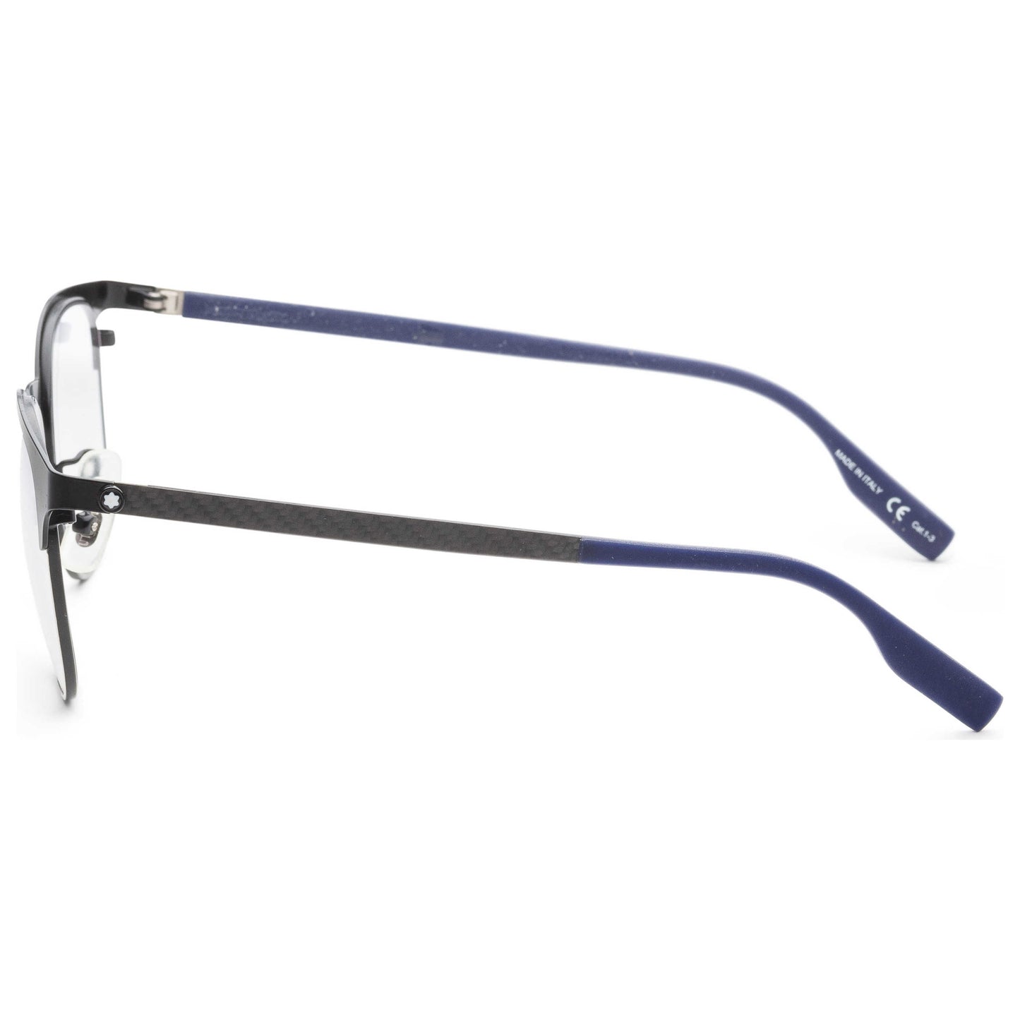 Left view of Montblanc Fashion Men's Sunglasses MB0183S-005-53