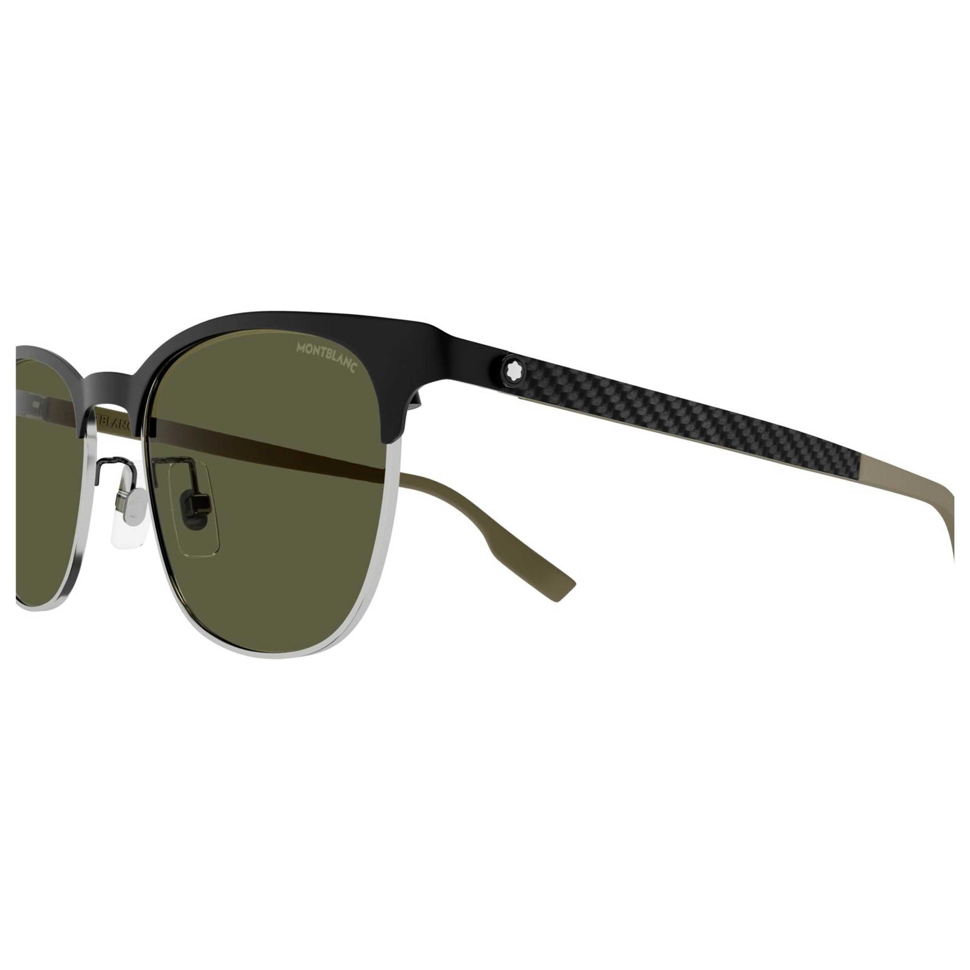 Right view of Montblanc Fashion Men's Sunglasses MB0183S-005-53
