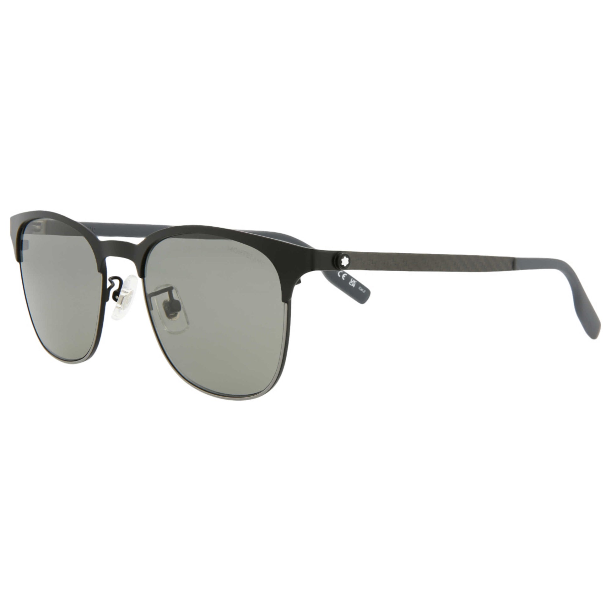 Front view of Montblanc Fashion Men's Sunglasses MB0183S-30011405-002