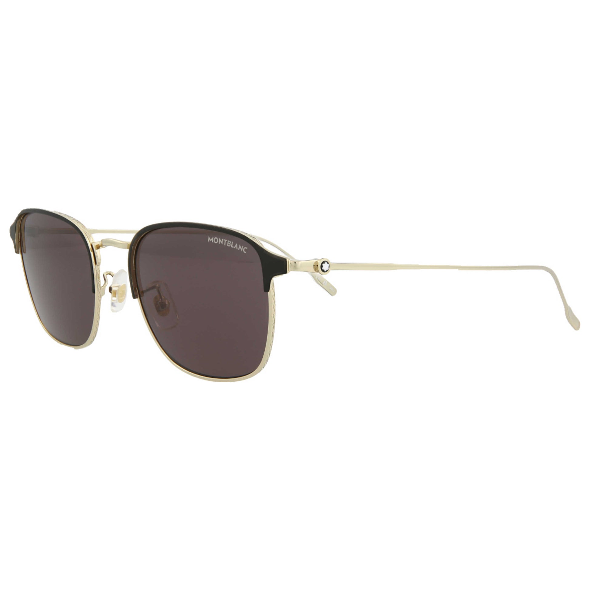 Front view of Montblanc Fashion Men's Sunglasses MB0189S-30011384-004