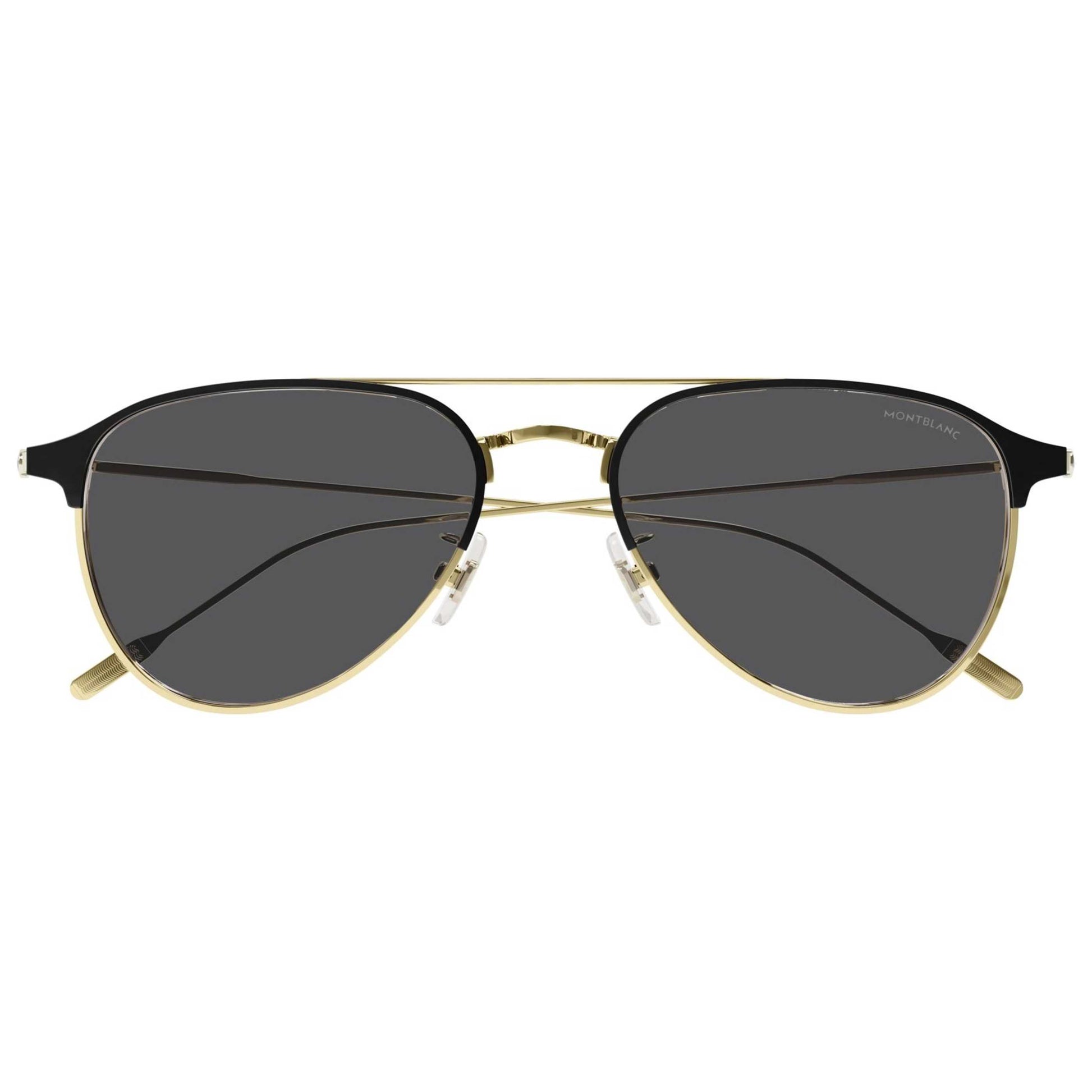 Back view of Montblanc Fashion Men's Sunglasses MB0190S-001-55