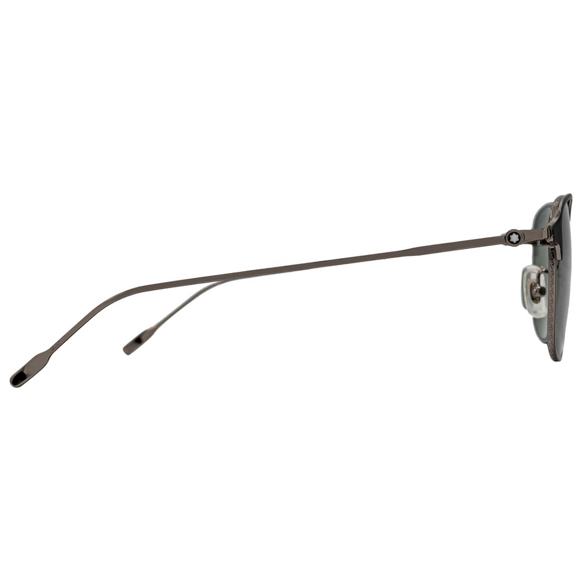 Right view of Montblanc Fashion Men's Sunglasses MB0190S-001-55