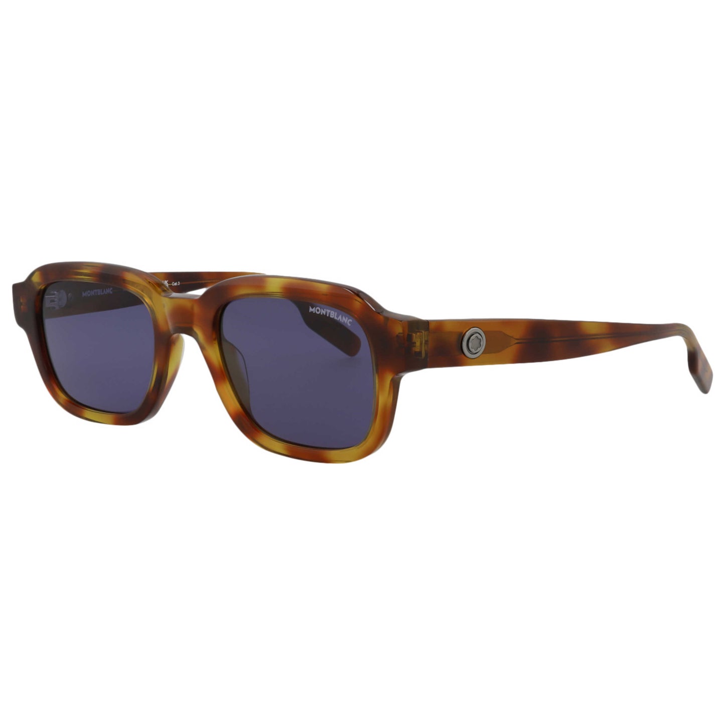 Front view of Montblanc Core Men's Sunglasses MB0201S-30012067-004