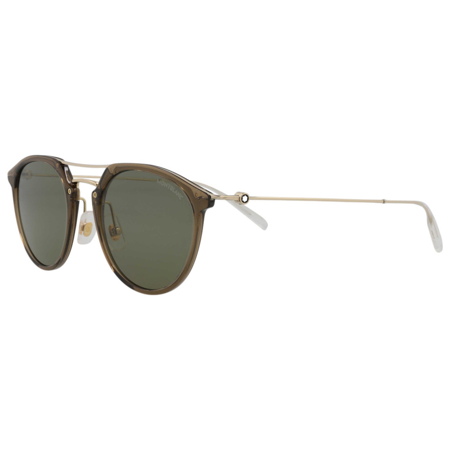 Front view of Montblanc Fashion Men's Sunglasses MB0204S-30012073-004