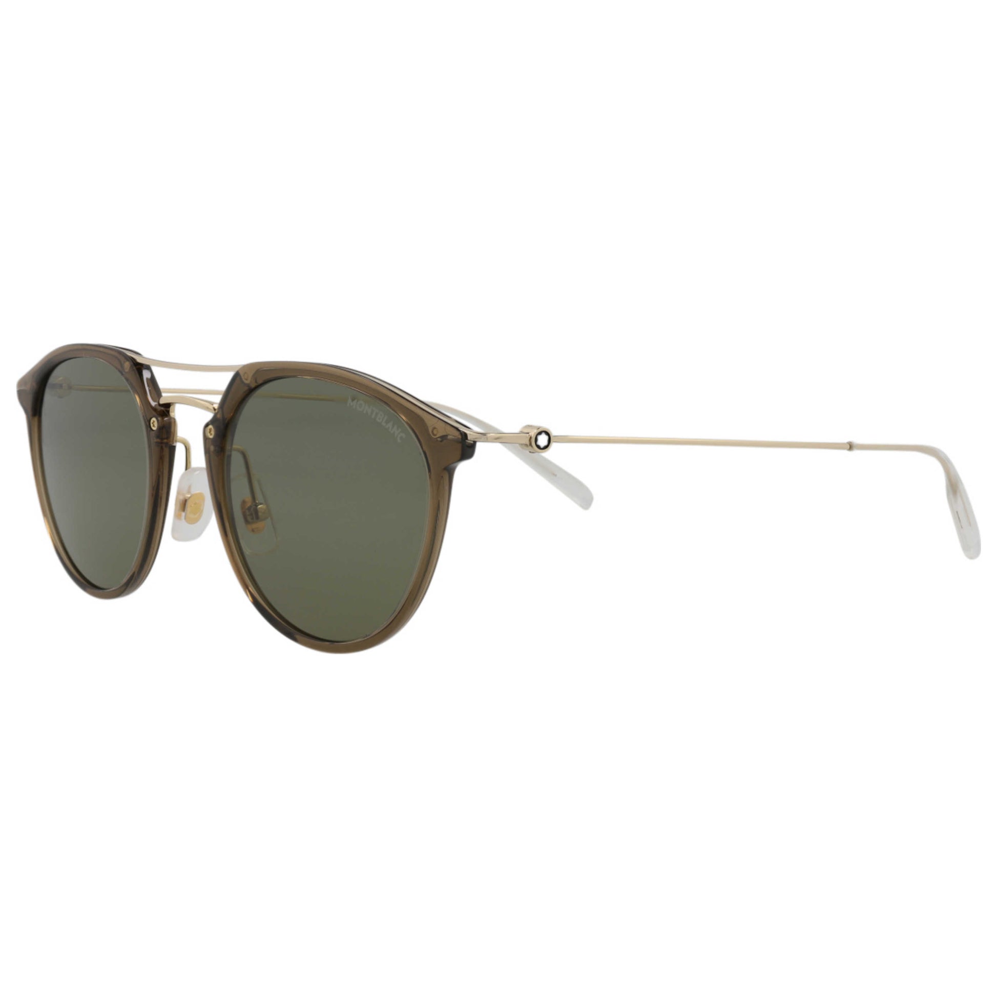 Front view of Montblanc Fashion Men's Sunglasses MB0204S-30012073-004