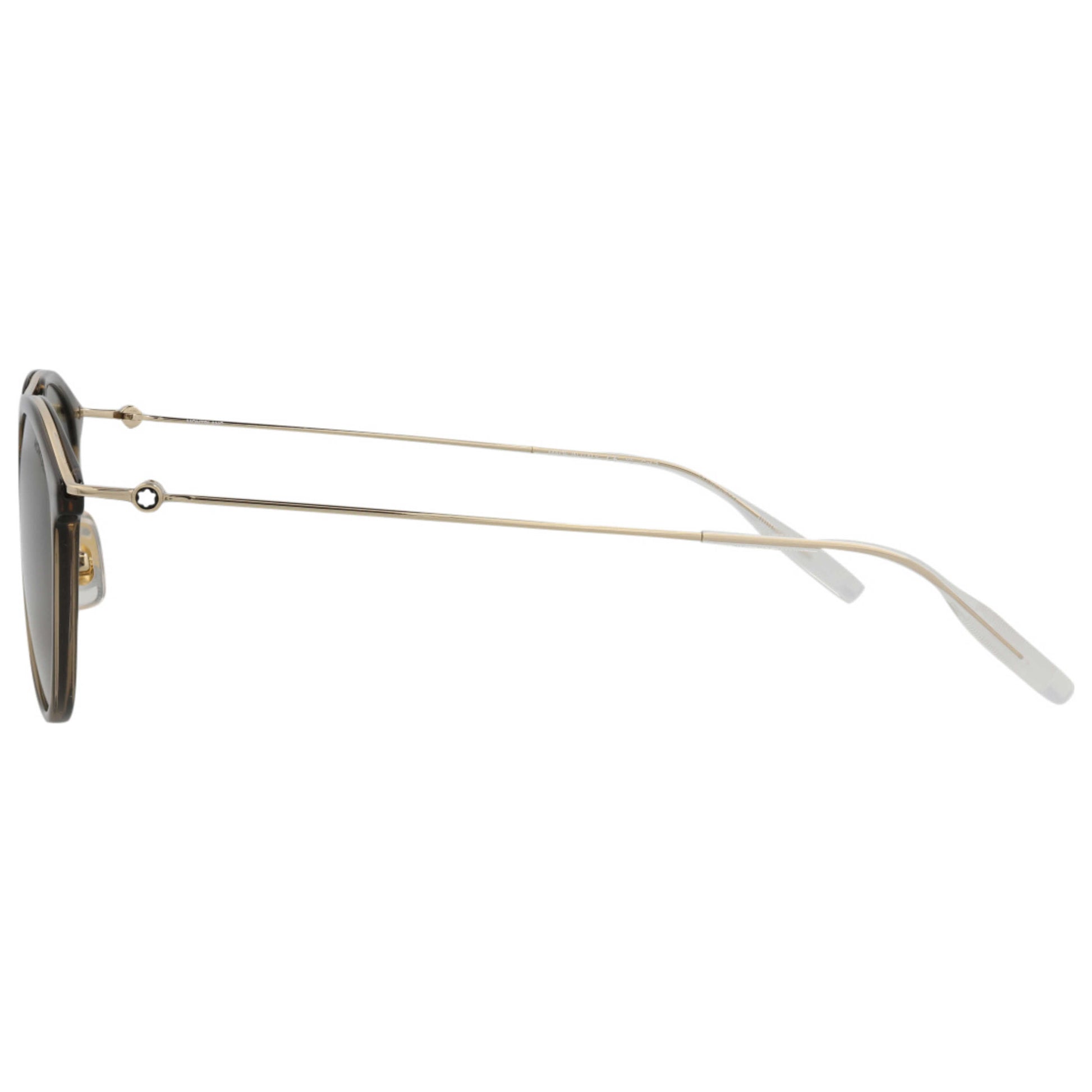 Montblanc Fashion Men's Sunglasses MB0204S-30012073-004 - Image #4