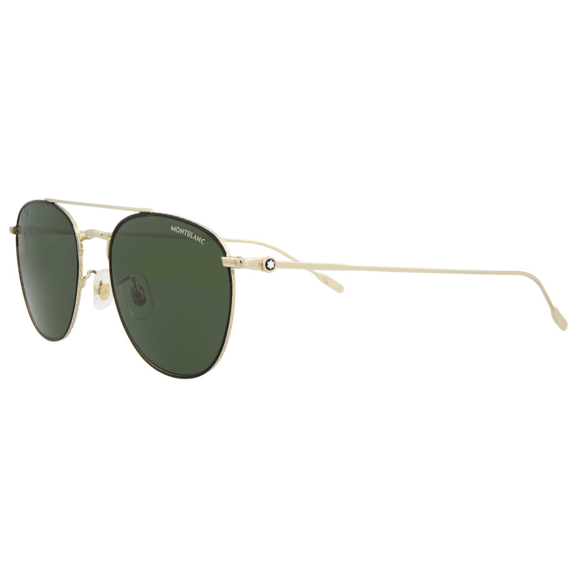 Front view of Montblanc Fashion Men's Sunglasses MB0211S-30012091-008