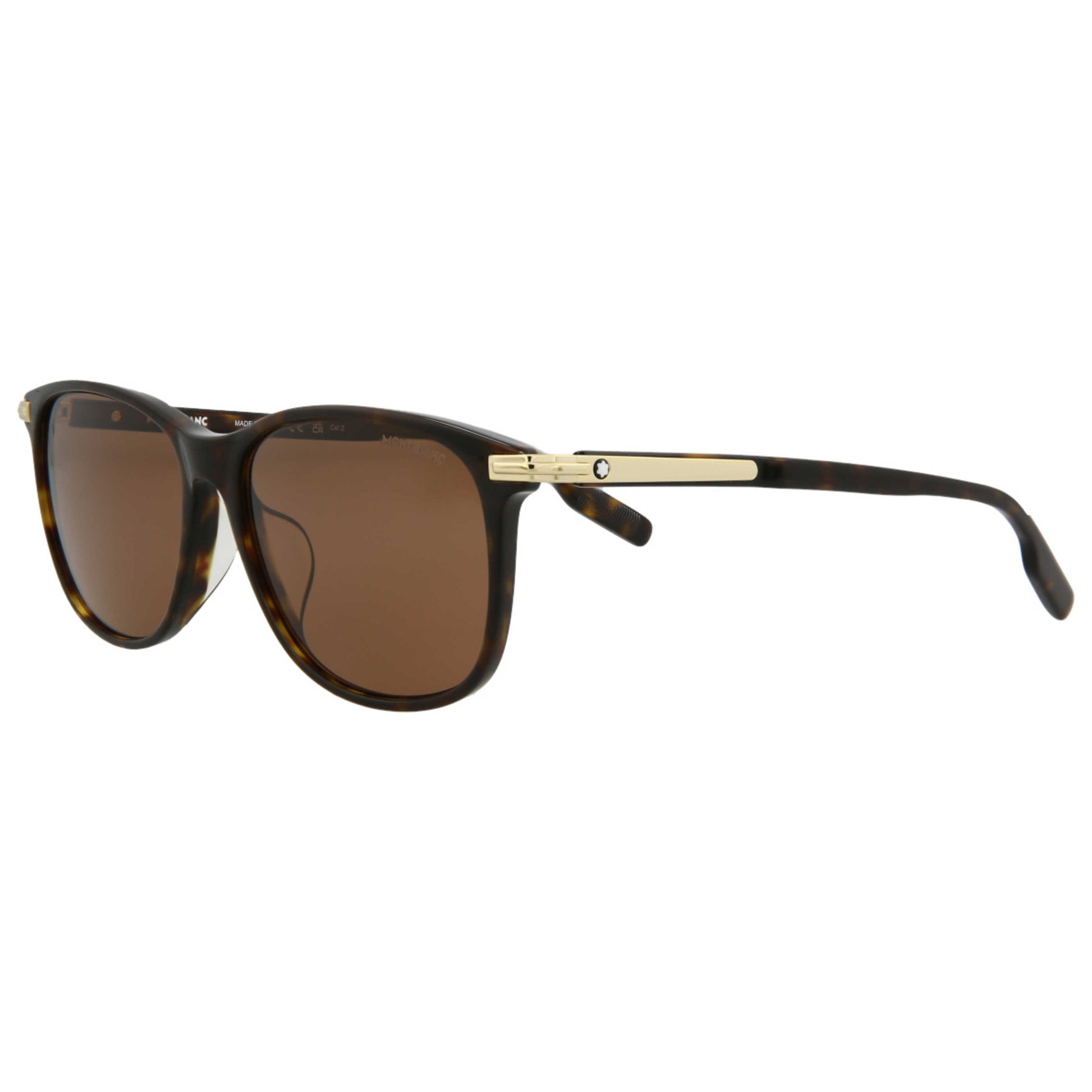 Front view of Montblanc Fashion Men's Sunglasses MB0216SA-30012165-002