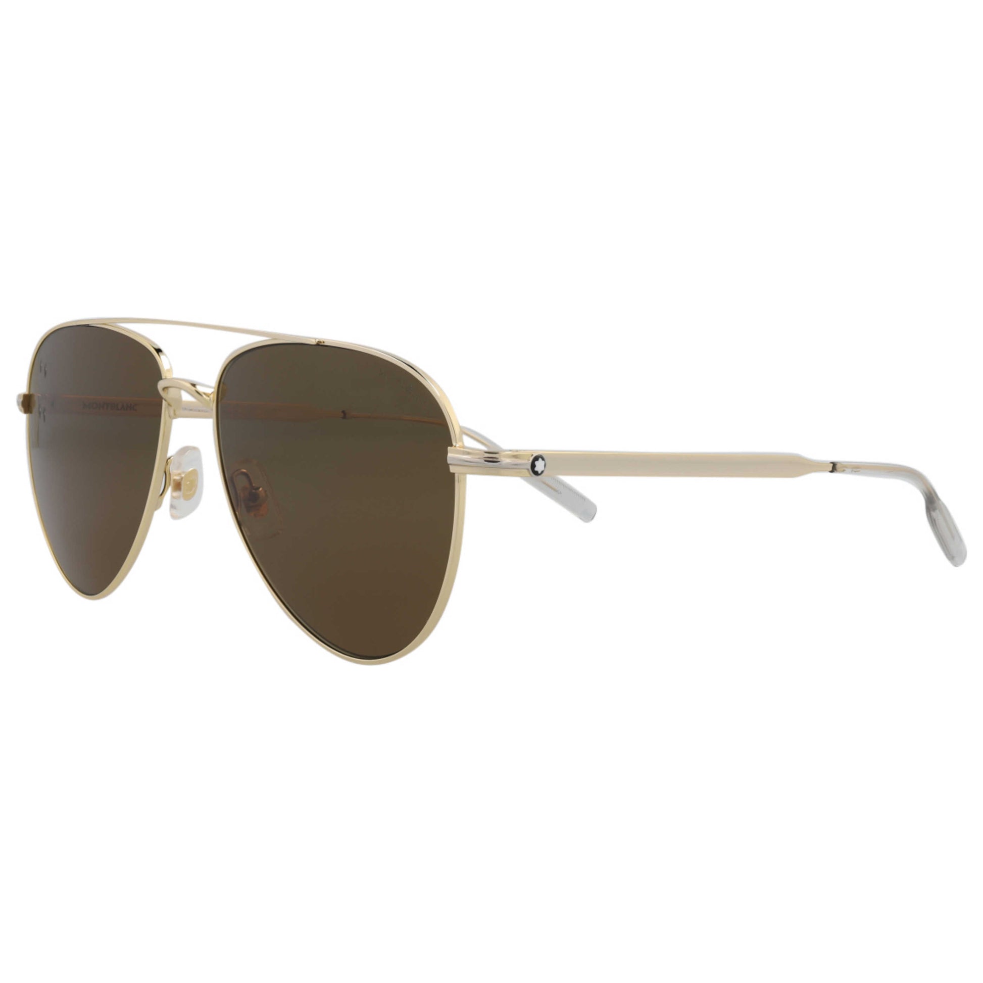 Front view of Montblanc Fashion Men's Sunglasses MB0235S-30013549-006